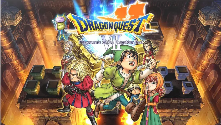 Взгляд в прошлое: Искусство Dragon Quest VII