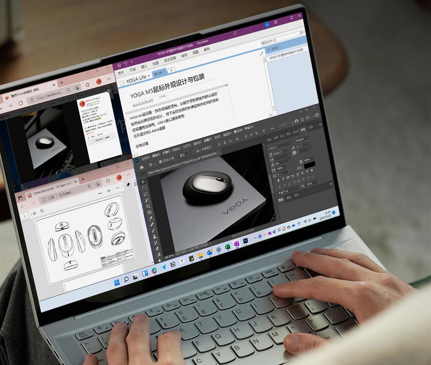 Lenovo 2 ноября представит ноутбук Yoga Pro 14s Carbon 2022 с рамками вокруг экрана 3.9 мм и без «моноброви»
