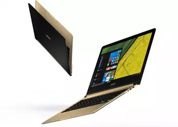 Начались продажи самого тонкого ноутбука в мире Acer Swift 7