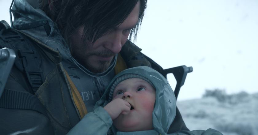 Хидео Коджима показал черновой вариант главного меню Death Stranding 2: On The Beach