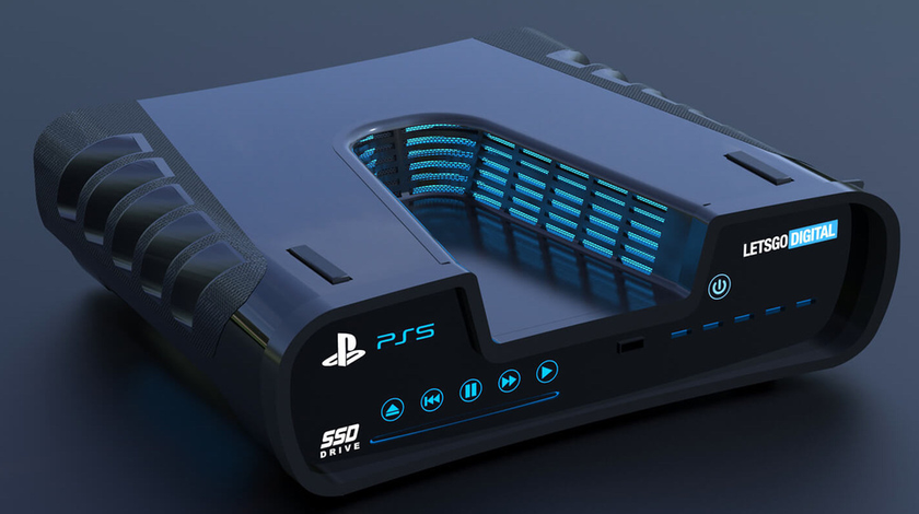 Первое живое фото PlayStation 5 утекло в Сеть: V-образный корпус, камера и 6 USB
