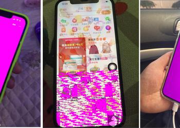 Les smartphones iPhone 13 souffrent d'un problème d'affichage rose qui ne peut pas être résolu par une mise à jour iOS