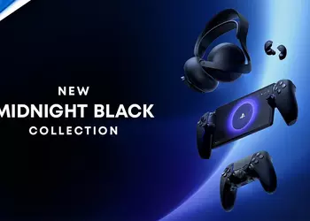 Midnight Black Collection уже в продаже: Sony выпустила стильные аксессуары для PS5 в черном цвете