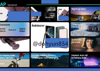 The largest leak in the history of Samsung: press materials and videos of the new Galaxy S22 line were leaked to the network