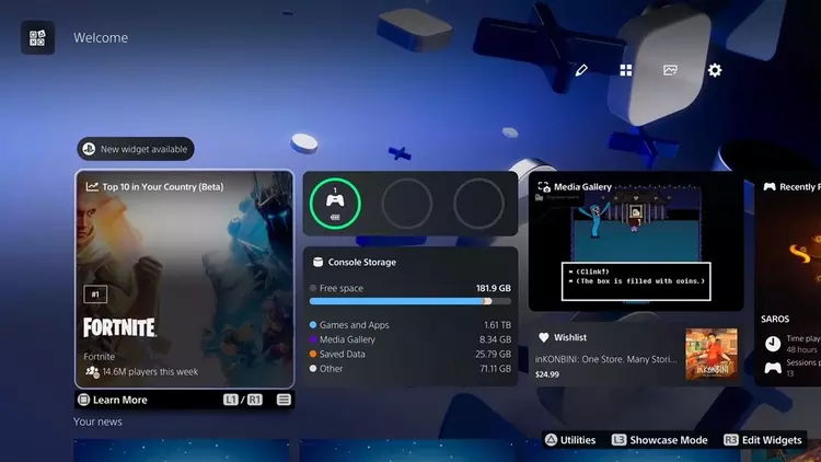 Новий віджет PlayStation 5 повідомить, у ...