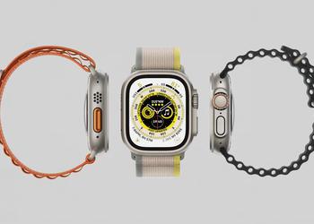 Apple Watch Ultra - titanium case, sapphire crystal, improved GPS, up to 60 hours of operation and water protection for $799