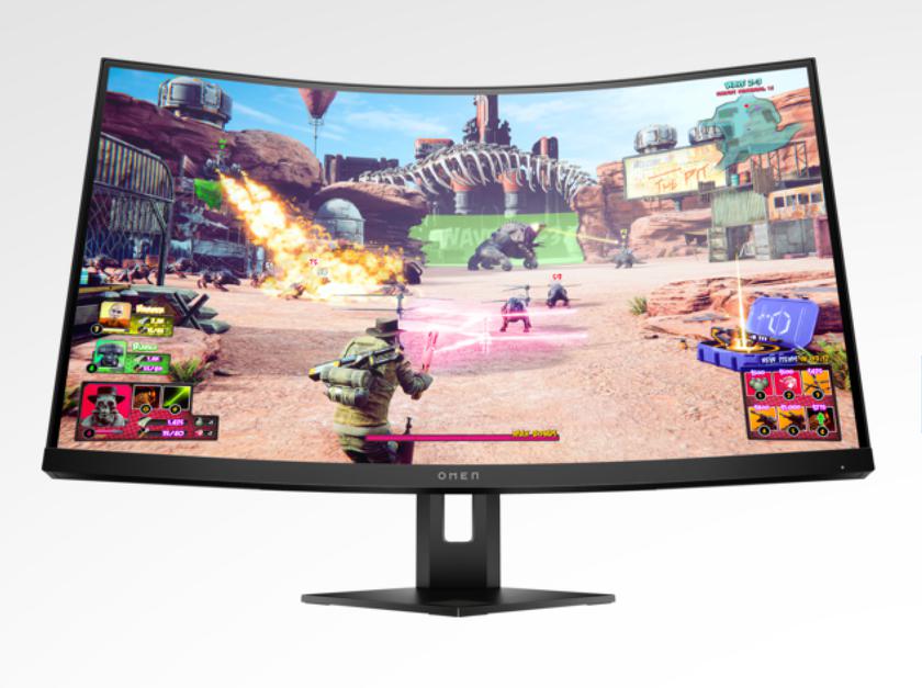 HP prezentuje nowy monitor do gier z zakrzywionym 27-calowym ekranem 2K