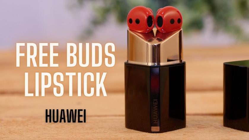 Видеообзор Huawei freebuds lipstick — оригинальный дизайн в подарок