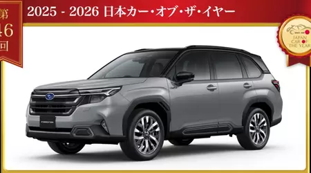 Subaru Forester named Car of the Year in Japan 2025-2026