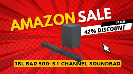  JBL Bar 500: 5.1-Channel Soundbar with a $250 Discount!