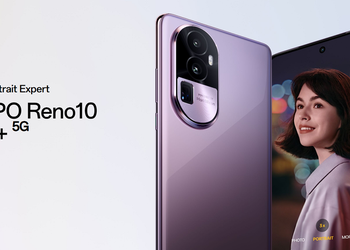 Snapdragon 8+ Gen 1, 120-Гц дисплей и 100-Вт зарядка по цене $750 – OPPO Reno 10 Pro+ дебютировал на глобальном рынке