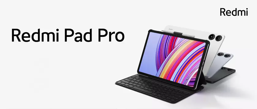 Redmi Pad Pro: LCD-дисплей на 120 Гц, чип Snapdragon 7s Gen 2, батарея на 10 000 мАч с зарядкой на 33 Вт и защита IP52 за $207