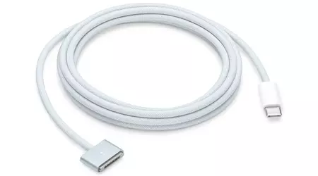 Apple lance un câble USB-C vers MagSafe 3 bleu ciel pour le MacBook Air