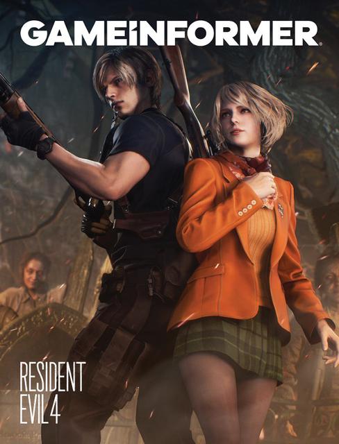 Новий арт із зображенням головних героїв рімейку Resident Evil 4 прикрасив обкладинку свіжого випуску журналу Game Informer-2