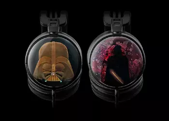 Это красиво! Audio-Technica представила эксклюзивные гарнитуры с изображением Дарта Вейдера в традиционном японском стиле