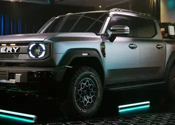 Chery представила дизельный PHEV пикап