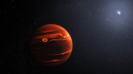 James Webb registra la prima tempesta di polvere su un pianeta di un altro sistema stellare