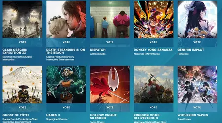 TGA 2025: the second stage of user voting has started - join us!