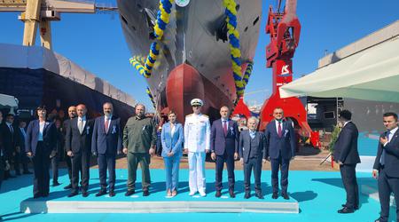 The second Ukrainian Ada-class corvette Hetman Ivan Vigovskiy (F-212) was launched in Turkey.