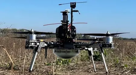 Finns present a new Steel Eagle ER attack drone developed specifically for the Ukrainian army