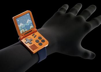 Retro Gaming Watch: наручные часы, которые превращаются в игровую приставку в стиле Game Boy