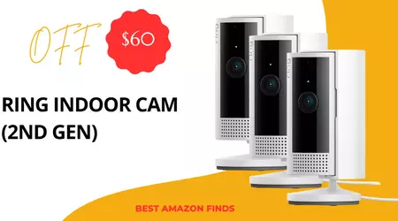 Ring Indoor Cam (2nd Gen) -  Buy with a $60 OFF Now!