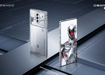 nubia Red Magic 8 Pro и Red Magic Pro+ стали прозрачными – представлена модификация Deuterium Front Transparent Silver Wing