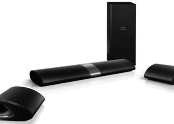 Philips HTL9100 Fidelio: 5.1-канальный саундбар со съёмными динамиками