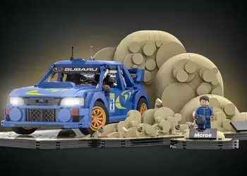 Синяя легенда из пластика: Subaru Impreza Колина Макрея штурмует Lego Ideas