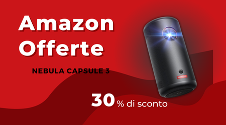 Nebula Capsule 3 Proiettore Portatile Bundle – Risparmia 140€ questo Black Friday!