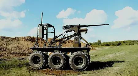 Ukrainian engineers have unveiled an all-terrain combat ground drone Droid Raw 12.7, equipped with a large-calibre M2 Browning machine gun