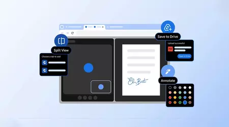 Google added a new Split View feature (two tabs in one window) to Chrome and made working with PDF files much more convenient