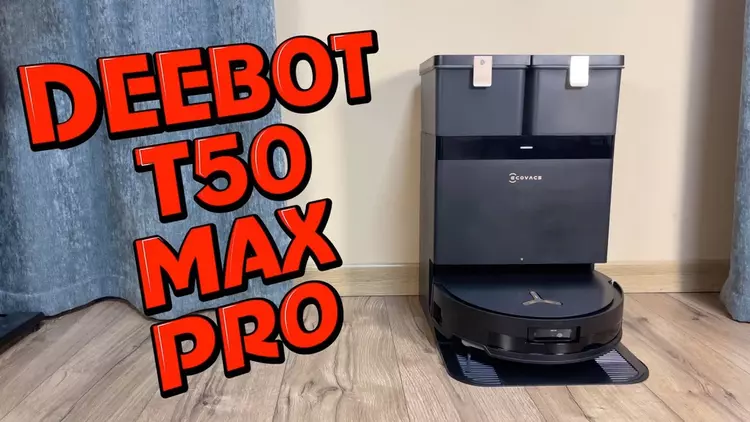 Видеообзор робота-пылесоса DEEBOT T50 MAX PRO