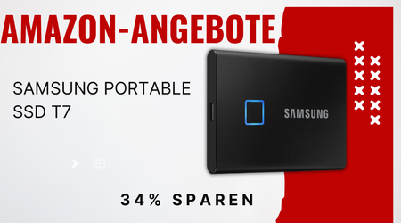 Samsung Portable SSD T7 1TB – Jetzt fast 50€ reduziert!