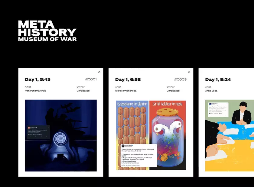 В Украине запустили первый NFT-музей, он посвящён войне и поможет распространять правду о преступлениях России