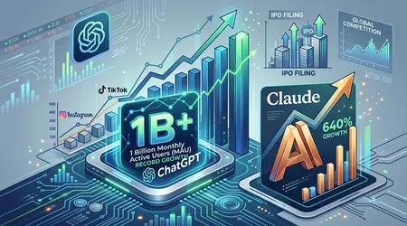 ChatGPT franchit le milliard d'utilisateurs, mais Claude accélère : deux IPO en vue