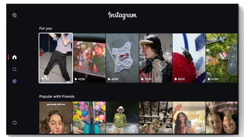 Instagram Reels на Amazon Fire TV