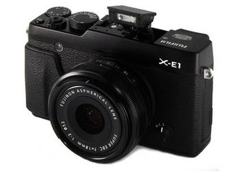 Названы украинские цены на фотокамеры Fujifilm X-E1 и XF1