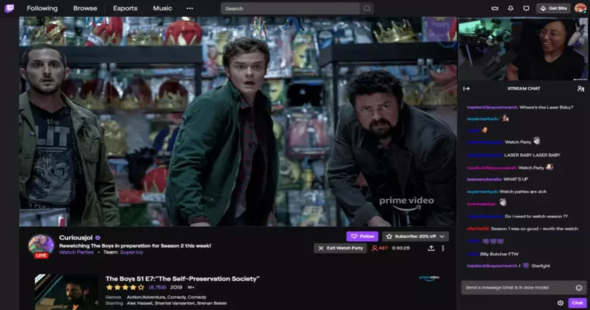 Twitch отменяют функцию для просмотра Prime Video