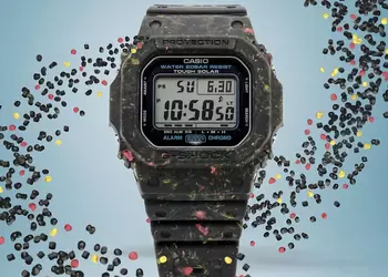 Casio представила G-5600BG-1: часы, которые сделаны из переработанных отходов за $199