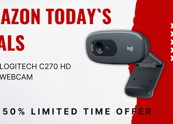 Logitech C270 HD Webcam – Now $20 Off!
