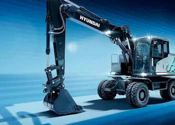 Hyundai will unveil a working prototype of the HW155H hydrogen excavator at Bauma 2025