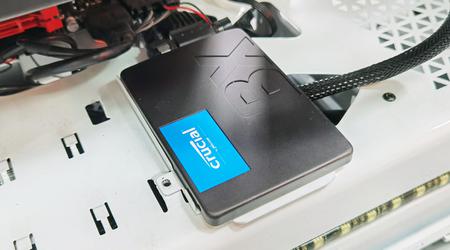 Crucial BX500 1 ТБ: бюджетний SSD як сховище замість HDD