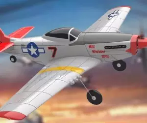 s-idee® Volantex RC Mustang P51