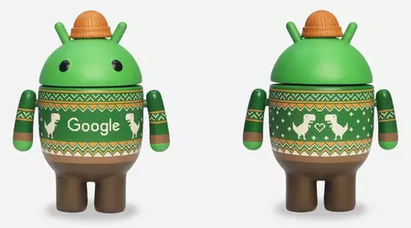 Google releases festive Android figure in bright sweater and hat