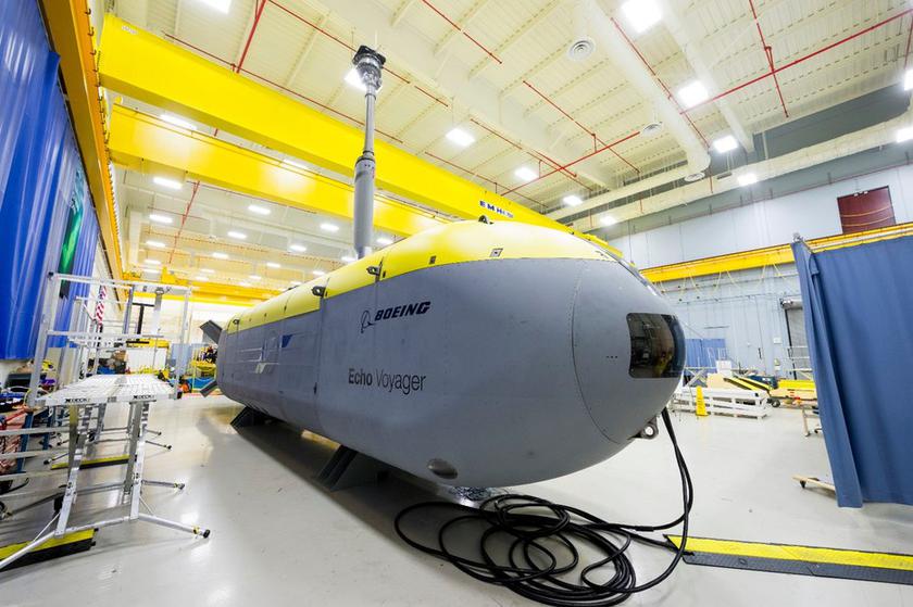 Подводный беспилотник Boeing Echo Voyager способен автономно работать пару месяцев