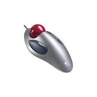 Logitech Trackball Marble Mouse Silver USB+PS/2