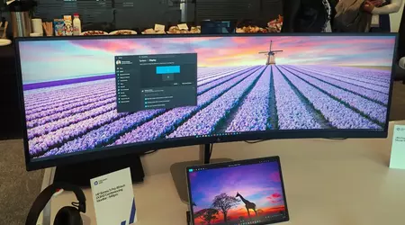 HP представила ультраширокий вигнутий 49-дюймовий монітор з витяжною камерою та величезним набором інтерфейсів