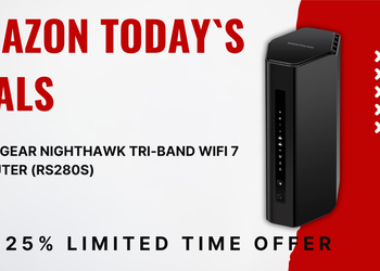 NETGEAR Nighthawk WiFi 7 Router RS280S – Incredible $61 Savings Available Now!