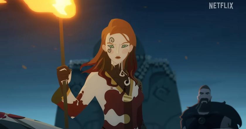 Netflix показала первый тизер мультсериала Зака Снайдера Twilight of the Gods по скандинавской мифологии, где главная героиня отправляется на безумную миссию мести